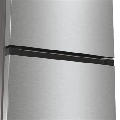 Gorenje RK6202ES4 inox, alulfagyasztós, Hűtő:239L, Fagyasztó:110L, FrostLess hűtőszekrény