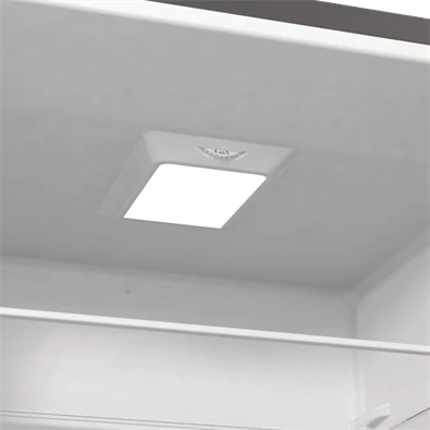 Gorenje RK6202ES4 inox, alulfagyasztós, Hűtő:239L, Fagyasztó:110L, FrostLess hűtőszekrény