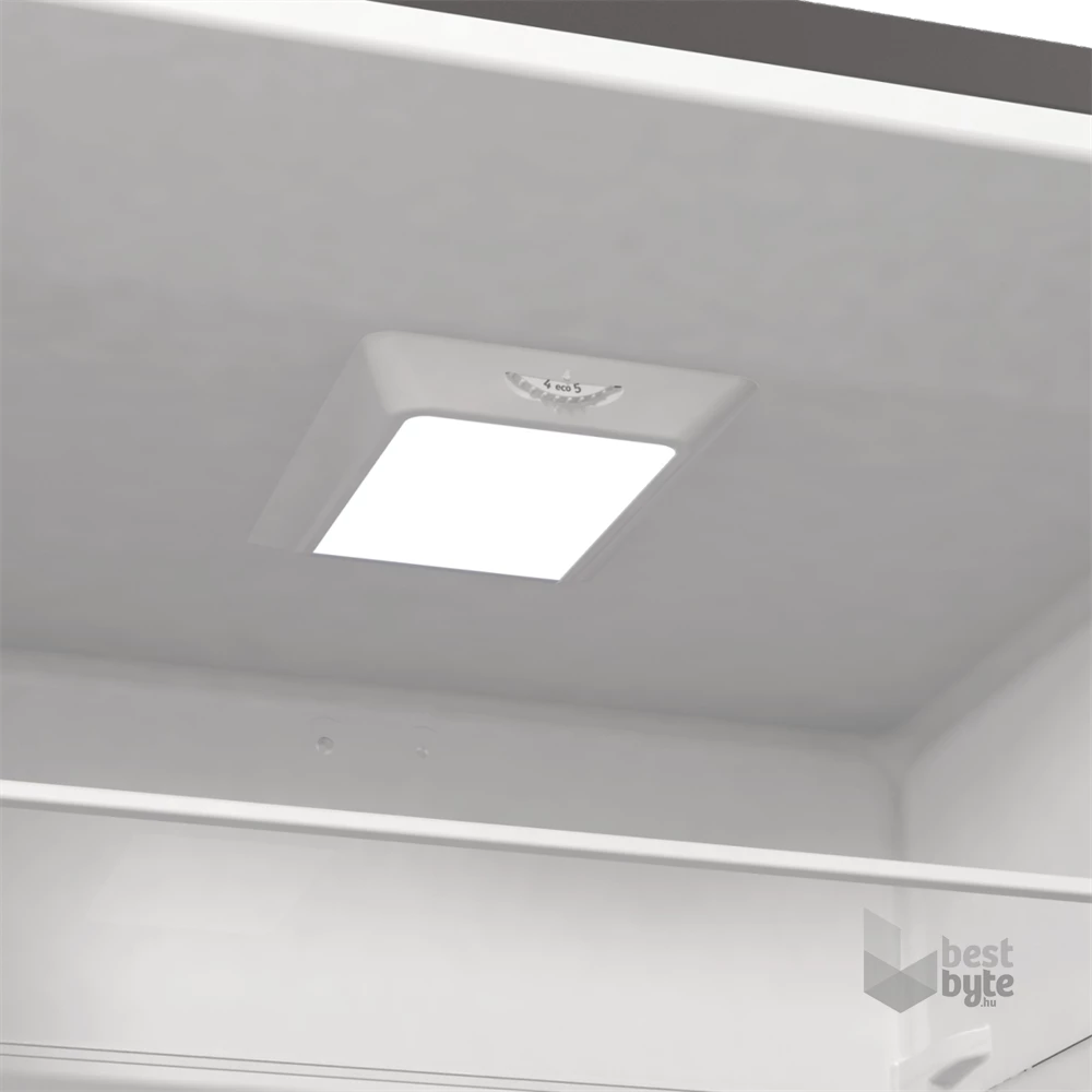 Gorenje RK6202ES4 inox, alulfagyasztós, Hűtő:239L, Fagyasztó:110L, FrostLess hűtőszekrény