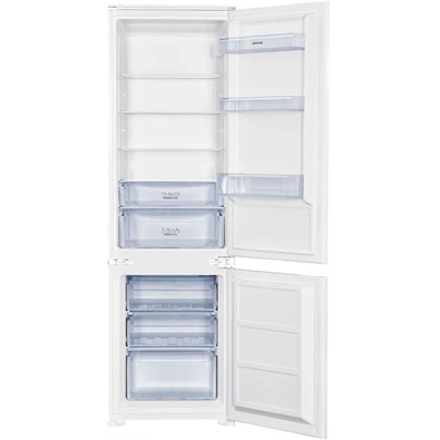 Gorenje RKI517EP1 beépíthető,alulfagyasztós, Hűtő:183L, Fagyasztó:67L, hűtőszekrény