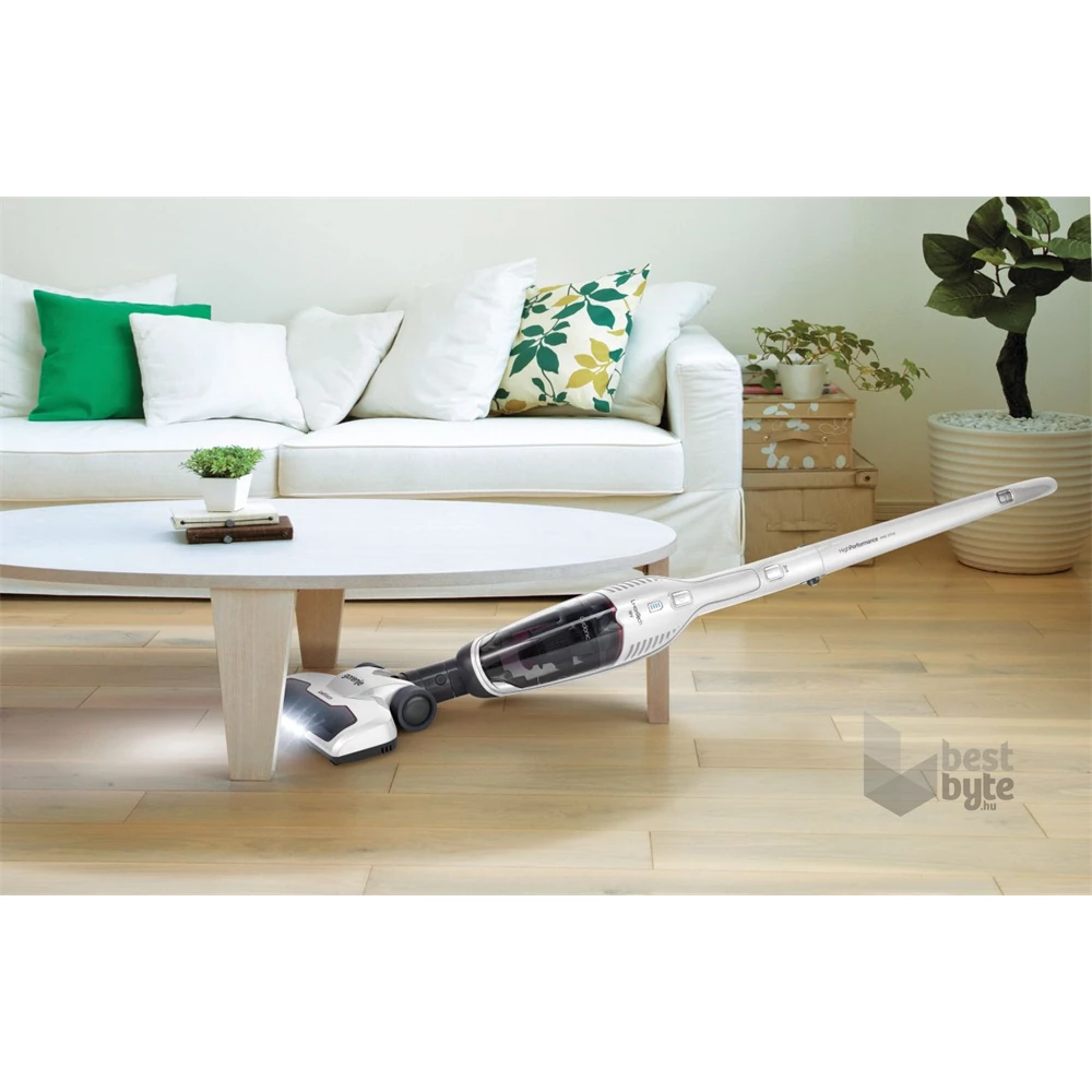 Gorenje SVC180FW 2 az 1-ben akkumulátoros fehér álló porszívó