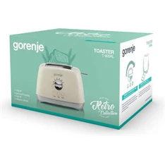 Gorenje T900RL bézs 2 szeletes kenyérpirító