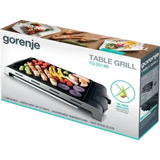 Gorenje TG2514B fekete asztali elektromos grill