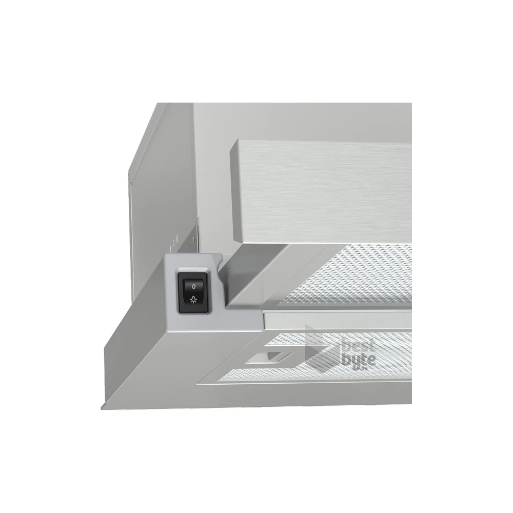 Gorenje TH60E3X inox, szabadonálló, hagyományos, méret:60 cm, teleszkópos, zajszint:67 dB, páraelszívó