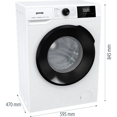 Gorenje W1NGPI61SBS elöltöltős mosógép