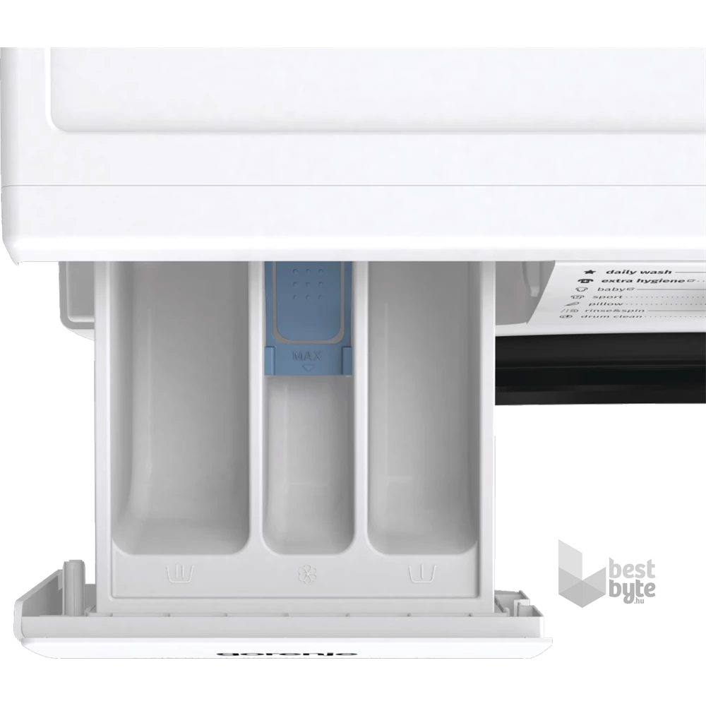 Gorenje W1NGPI61SBS fehér, elöltöltős, max.1000ford., 6 kg, mosógép