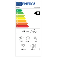 Gorenje W1NGPI61SBS elöltöltős mosógép