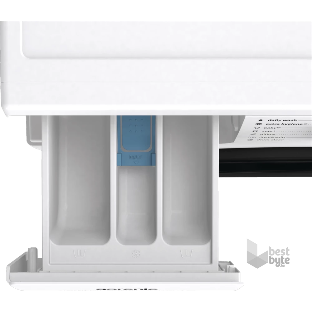 Gorenje W3NGPI72SBS fehér, elöltöltős, keskeny, max.1200ford., 7 kg, mosógép
