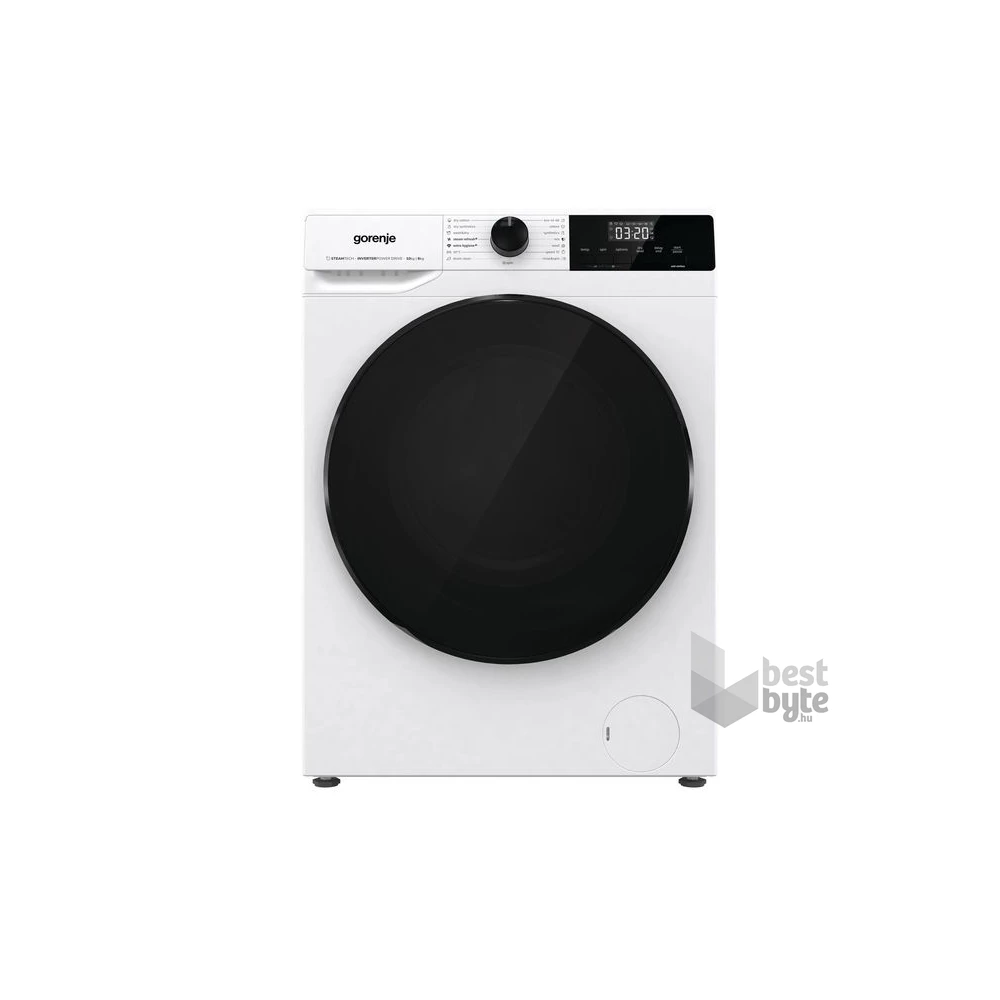 Gorenje WD2A164ADS fehér, elöltöltős, max.1400ford., 10 kg/6 kg, mosó-szárítógép