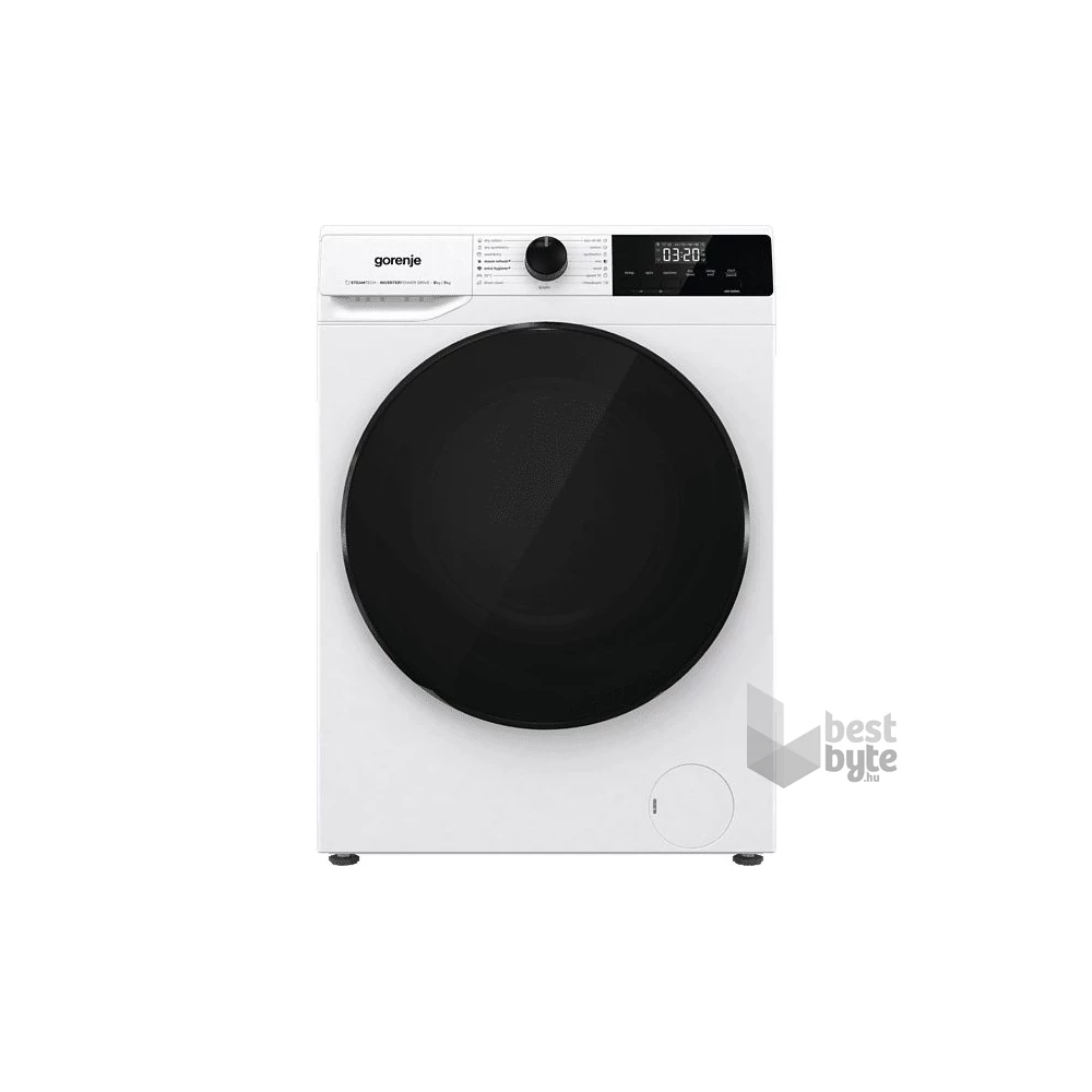 Gorenje WD2A854ADS fehér, elöltöltős, max.1400ford., 8 kg/5 kg, mosó-szárítógép