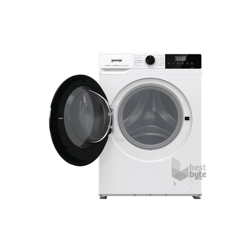 Gorenje WD2A854ADS fehér, elöltöltős, max.1400ford., 8 kg/5 kg, mosó-szárítógép