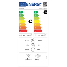Gorenje WD2S164ADSWA 10 kg elöltöltős mosó-szárítógép