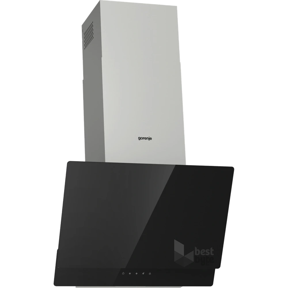 Gorenje WHI649EXBG inox-fekete, kürtős, méret:60cm, zajszint:63dB, páraelszívó