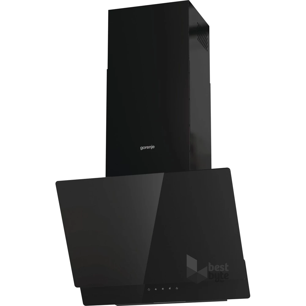 Gorenje WHI 649EB fekete, szabadonálló, kürtős, méret:60 cm, zajszint:63 dB, páraelszívó
