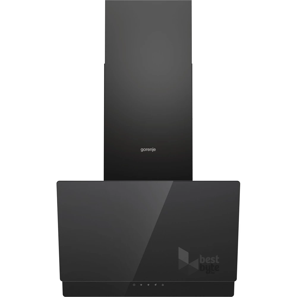 Gorenje WHI 649EB fekete, szabadonálló, kürtős, méret:60 cm, zajszint:63 dB, páraelszívó