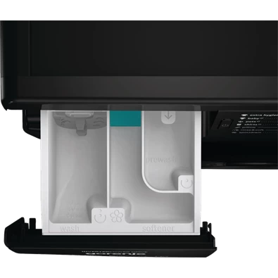 Gorenje WNEI84AS/B fekete 8 kg elöltöltös mosógép