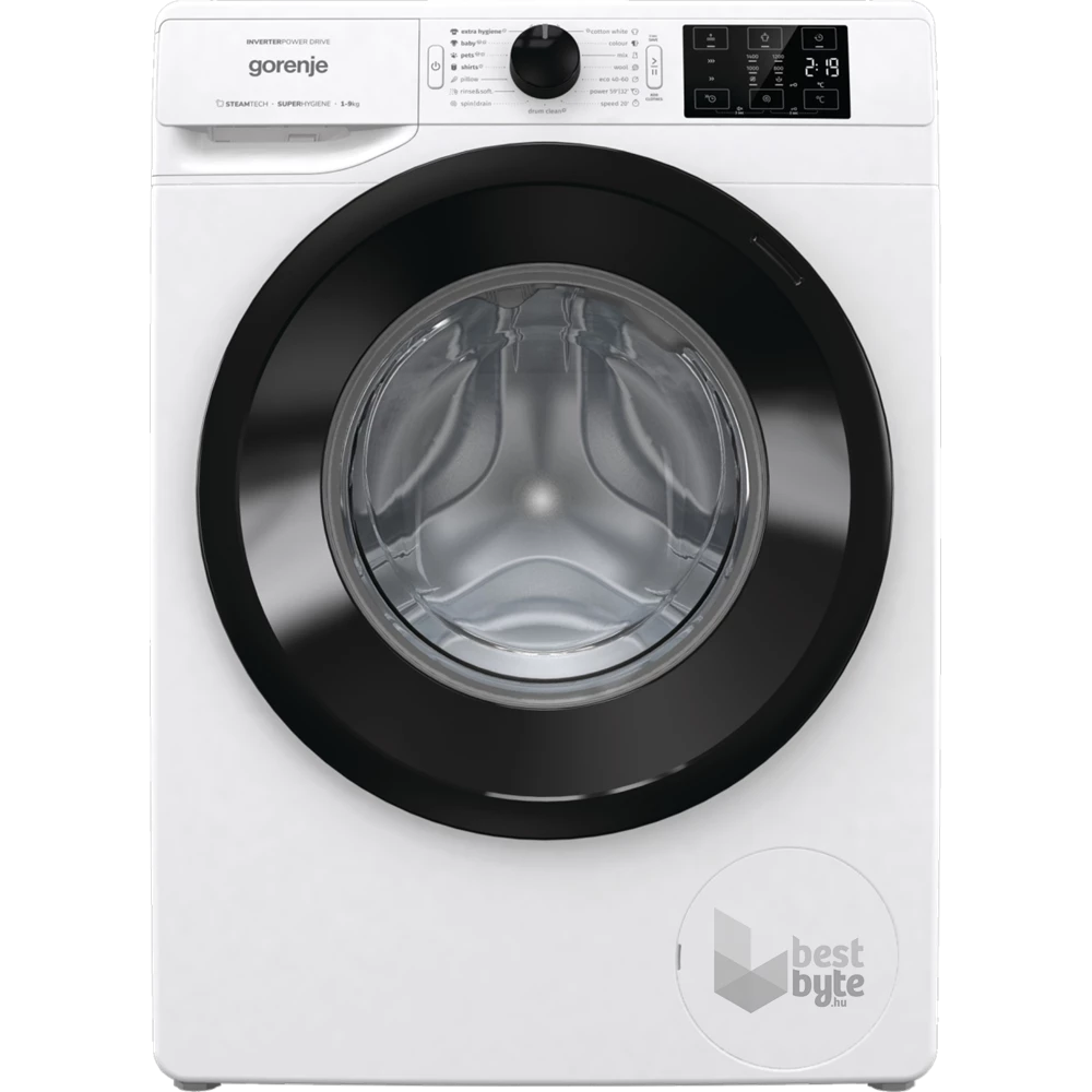 Gorenje WNEI94ADS fehér, elöltöltős, max.1400ford., 9 kg, mosógép