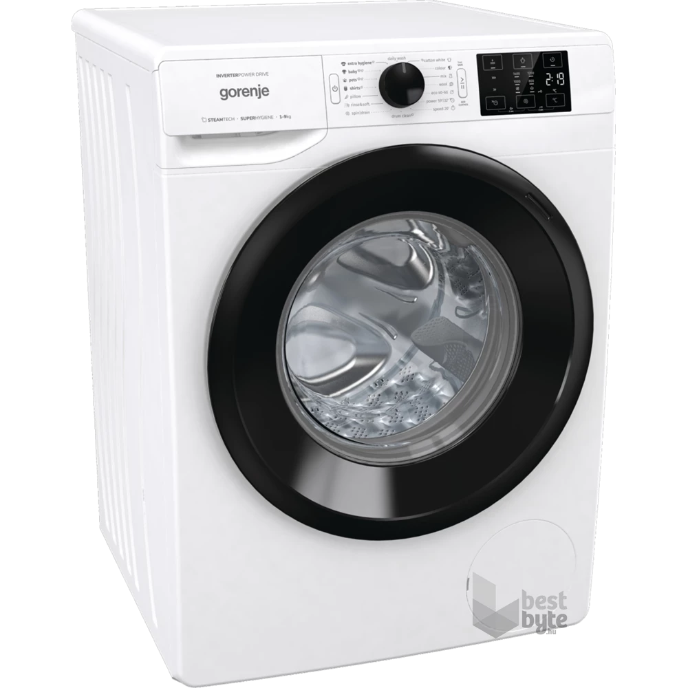 Gorenje WNEI94ADS fehér, elöltöltős, max.1400ford., 9 kg, mosógép