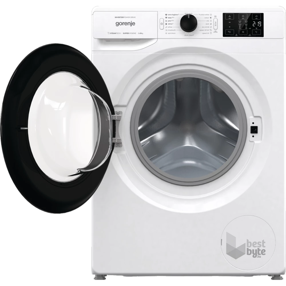 Gorenje WNEI94ADS fehér, elöltöltős, max.1400ford., 9 kg, mosógép