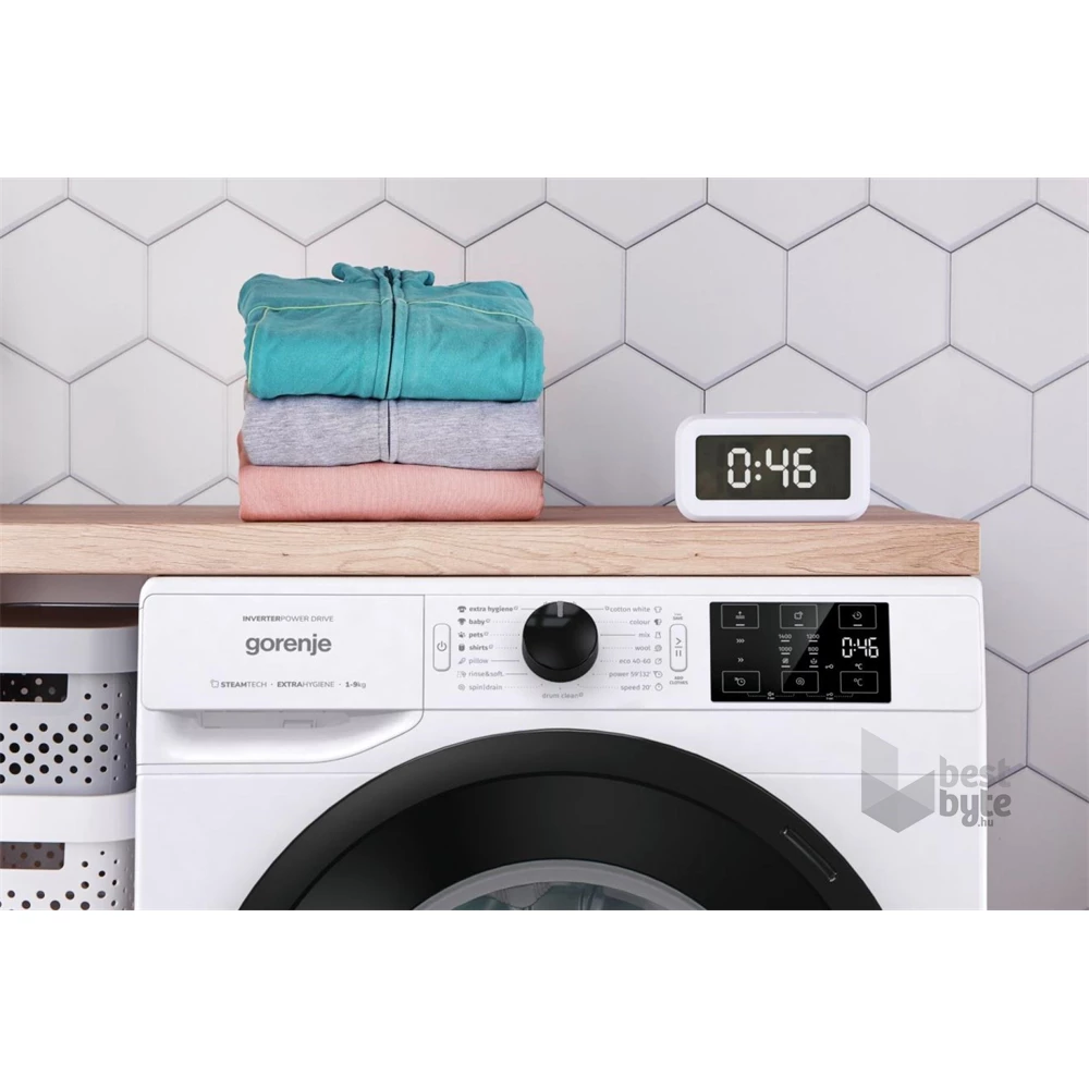Gorenje WNEI94ADS fehér, elöltöltős, max.1400ford., 9 kg, mosógép