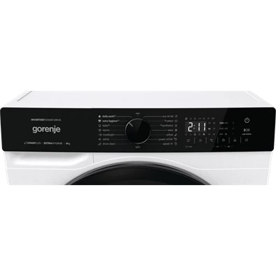 Gorenje WNHA62SASEU fehér, elöltöltős, keskeny, max.1200ford., 6 kg, mosógép