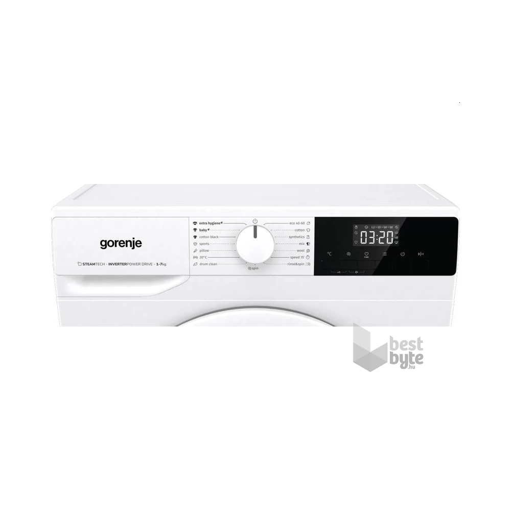 Gorenje WNHPI72SCS fehér, elöltöltős, keskeny, max.1200ford., 7 kg, mosógép
