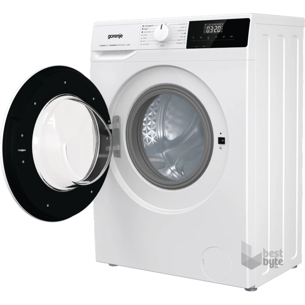 Gorenje WNHPI72SCS fehér, elöltöltős, keskeny, max.1200ford., 7 kg, mosógép