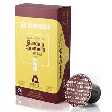 Gourmesso Soffio Giaundia Caramello Nespresso kompatibilis 10 db kávékapszula