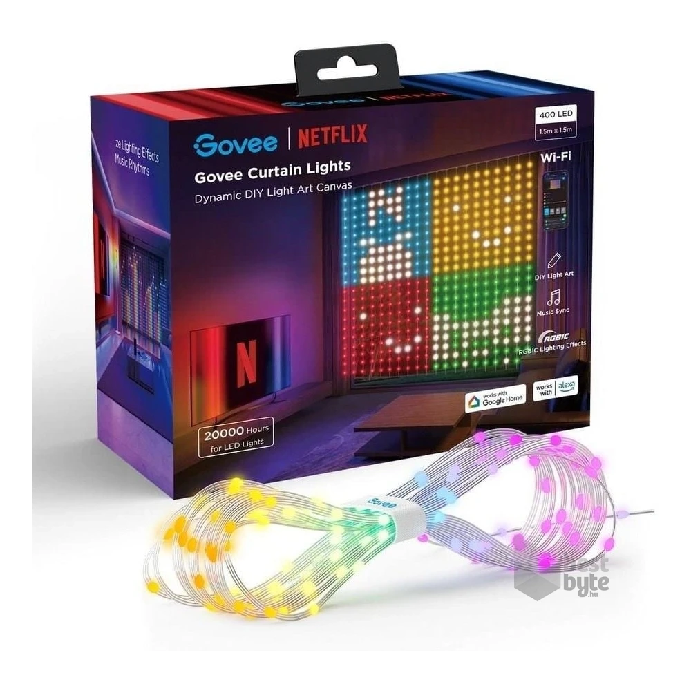 Govee GOVH70BC Wifi/Bluetooth (Netflix Edition) beltéri LED világítás
