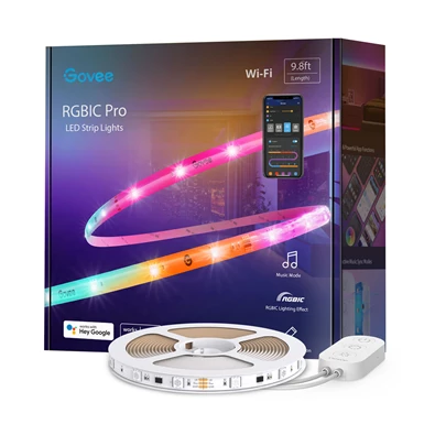 Govee Wi-Fi RGBIC 4m LED szalag