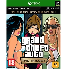 Grand Theft Auto: The Trilogy - The Definitive Edition Xbox One/Series X játékszoftver (Használt - A) Grand Theft Auto: The Trilogy - The Definitive Edition Xbox One/Series X játékszoftver (Használt - A)