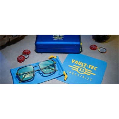 Gunnar FAL-05501 Gunnar Fallout Vault 33 gunmetal borostyán számítógépes szemüveg