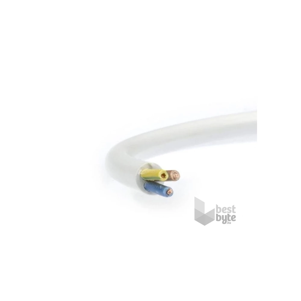 H05VV-F 3x4 mm2 100m Mtk fehér sodrott kábel