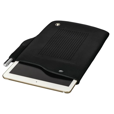 Hama 182361 "NEOPRENE" iPad Pro 12,9"-os fekete-ezüst tok