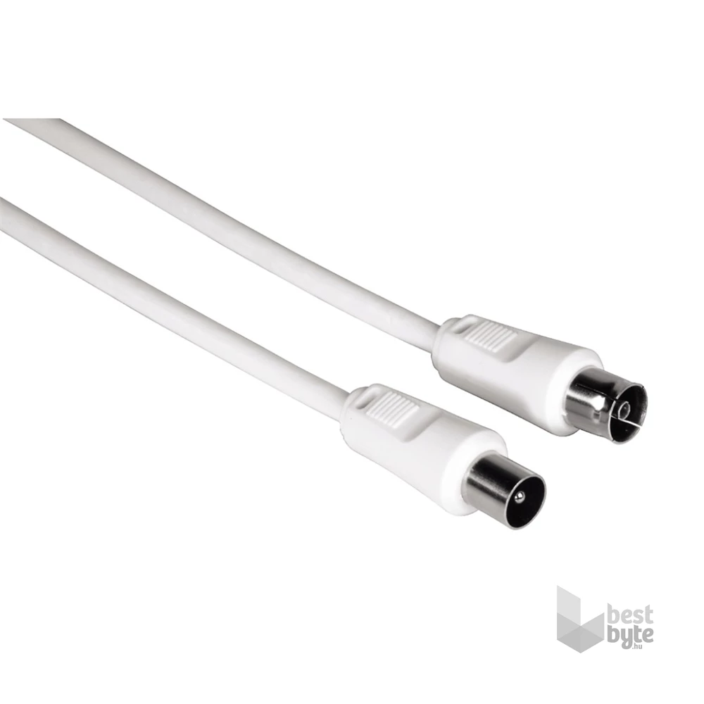 HAMA 11901 ECO árnyékolt 3,0m  fehér antenna kábel