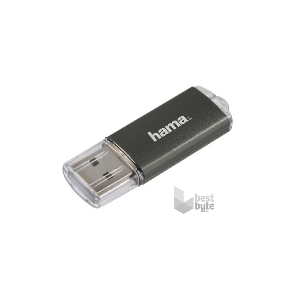 Hama 90983 USB 2.0 "Laeta" 16GB 10MB/s szürke Flash Drive