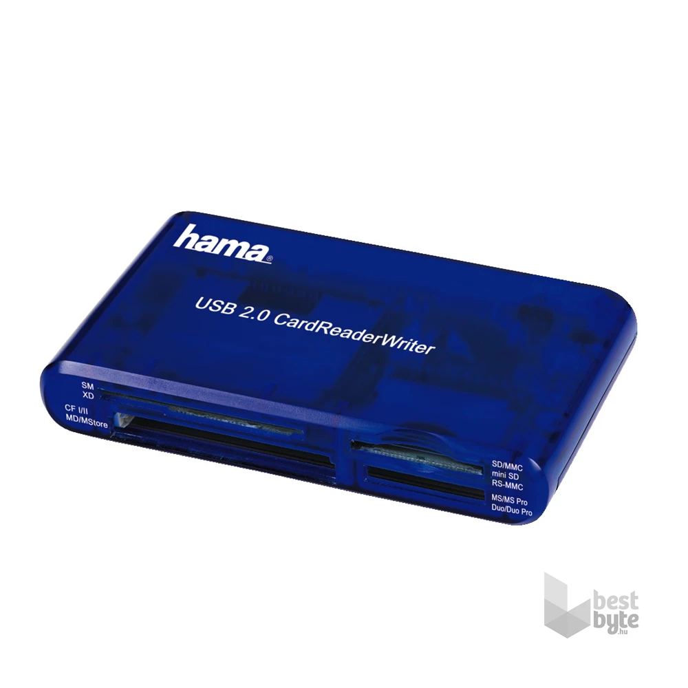 HAMA 55348 KÁRTYAOLVASÓ USB 2.0 35in1