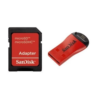 Sandisk Micro Mate SD Mobilkártya Olvasó/Író adapterrel