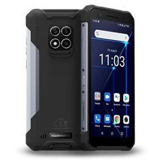 HAMMER Construction 6" LTE 6/128GB DualSIM okostelefon - ezüst