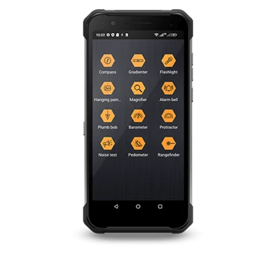 HAMMER Construction 6" LTE 6/128GB DualSIM okostelefon - ezüst