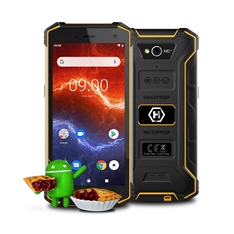 HAMMER ENERGY 2 3/32GB DualSIM kártyafüggetlen okostelefon - fekete/narancs (Android)
