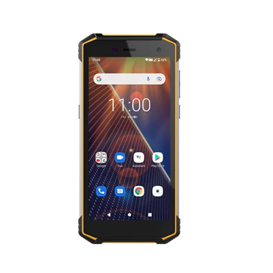 HAMMER Energy 2 ECO 5,5" 3/32GB LTE Dual SIM csepp-, por- és ütésálló okostelefon - fekete/narancssárga