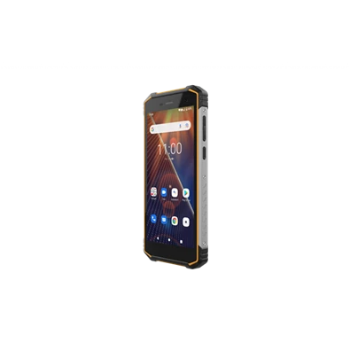 HAMMER Energy 2 ECO 5,5" 3/32GB LTE Dual SIM csepp-, por- és ütésálló okostelefon - fekete/narancssárga
