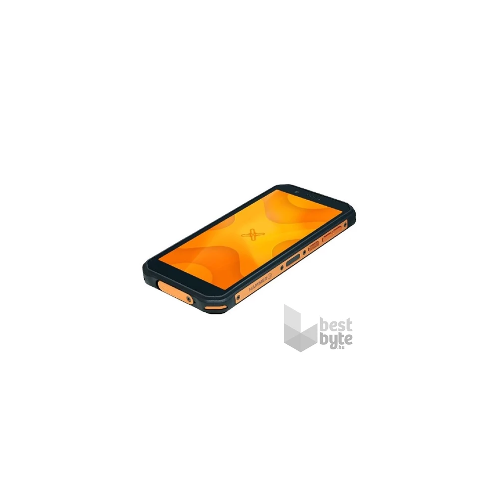 HAMMER Engergy X 4/64GB DualSIM kártyafüggetlen okostelefon - fekete-narancssárga (Android)