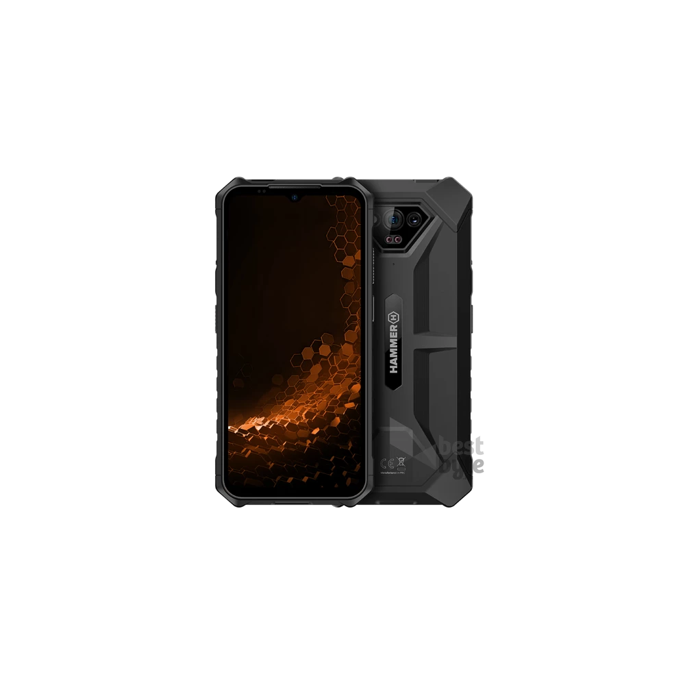 HAMMER Iron V 6/64GB DualSIM kártyafüggetlen okostelefon - fekete (Android)