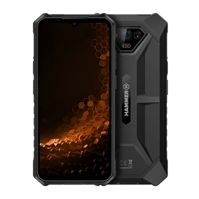 HAMMER Iron V 6/64GB DualSIM kártyafüggetlen okostelefon - fekete (Android)