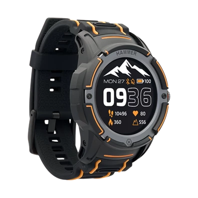 HAMMER Watch Plus fekete okosóra