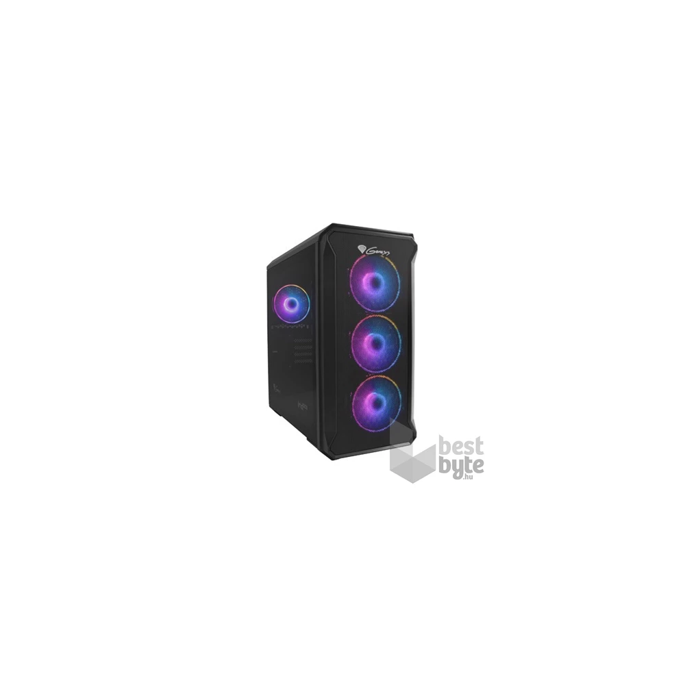 Genesis NPC-1559 Irid 503 ARGB Micro Tower PC ház - fekete