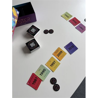 HITSTER magyar kiadás zenés partijáték