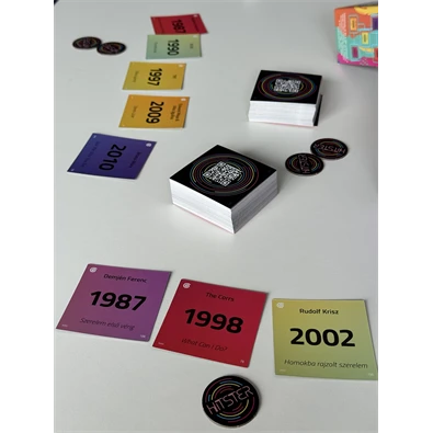 HITSTER magyar kiadás zenés partijáték